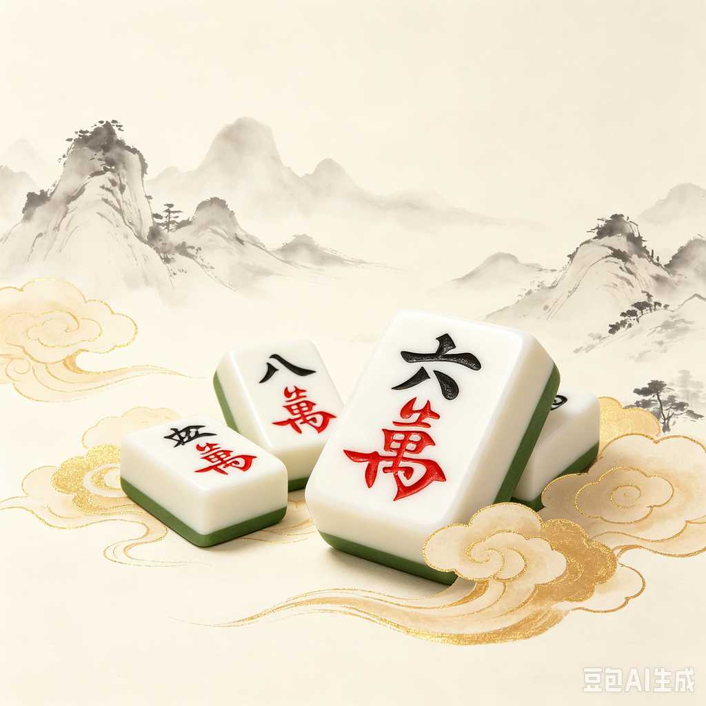 elegant packing mahjong gift