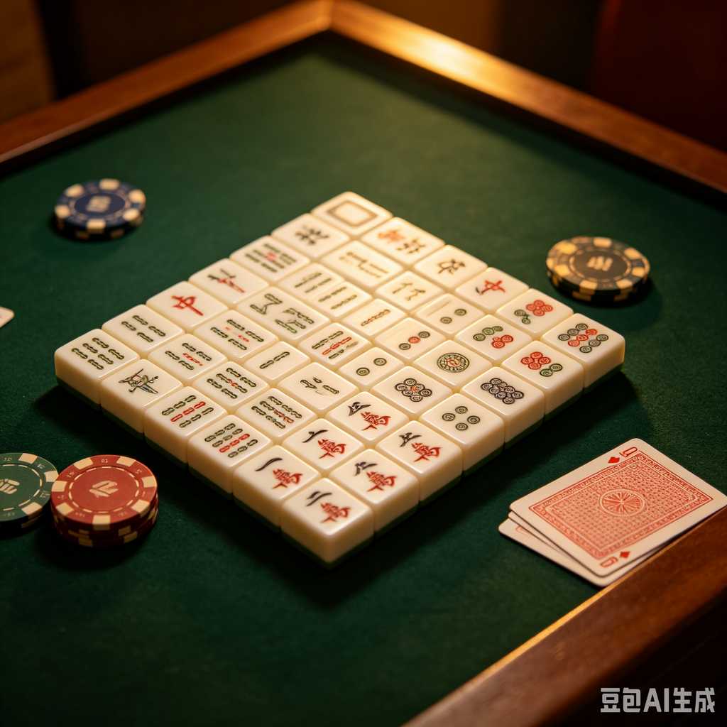 mahjong tile rack set